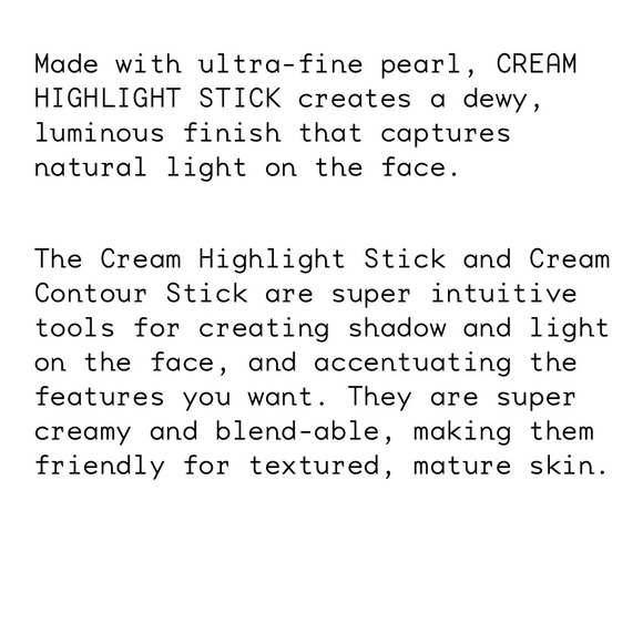 19/99 highlight cream stick in Miele. Creamy golden highlighter. shimmering glow - Picture 6 of 11